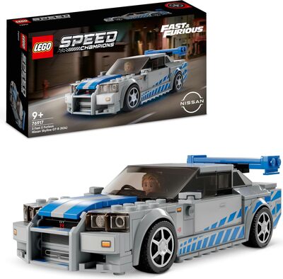 Alle Details zum LEGO-Set 2 Fast 2 Furious - Nissan Skyline GT-R R34 (Speed Champions) und ähnlichen Sets