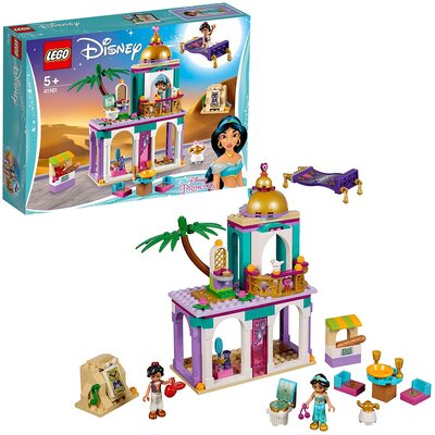 Alle Details zum LEGO-Set Aladdins und Jasmins Palastabenteuer und ähnlichen Sets
