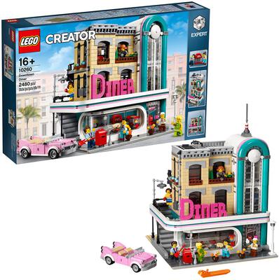 Alle Details zum LEGO-Set Amerikanisches Diner und ähnlichen Sets