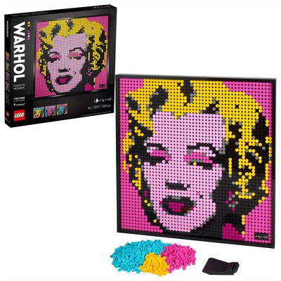 Alle Details zum LEGO-Set Andy Warhol's Marilyn Monroe und ähnlichen Sets