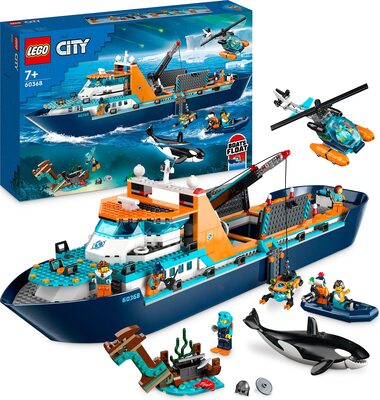 Alle Details zum LEGO-Set Arktis-Forschungsschiff und ähnlichen Sets
