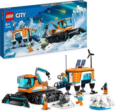 Alle Details zum LEGO-Set Arktis-Schneepflug mit mobilem Labor und ähnlichen Sets