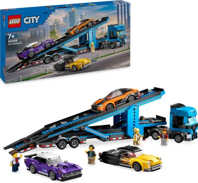 Autotransporter mit Sportwagen bei Amazon bestellen