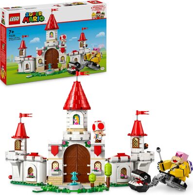 Alle Details zum LEGO-Set Battle with Roy at Peach's Castle und ähnlichen Sets