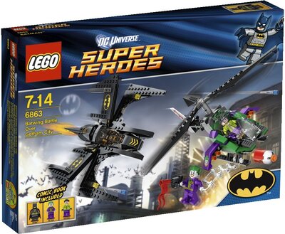 Alle Details zum LEGO-Set Batwing Kampf über Gotham City und ähnlichen Sets
