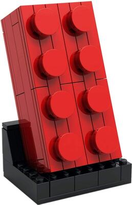 Baubarer roter 2x4 Stein bei Amazon bestellen