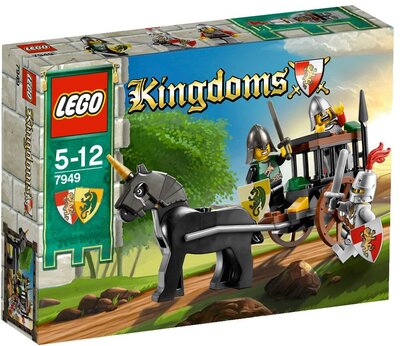 Alle Details zum LEGO-Set Befreiung aus der Gefängniskutsche und ähnlichen Sets