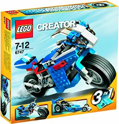 Blaue Rennmaschine bei Amazon bestellen