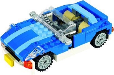 Blaues Cabriolet bei Amazon bestellen