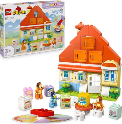 Alle Details zum LEGO-Set Blueys Familienhaus mit Memory-Spiel und ähnlichen Sets