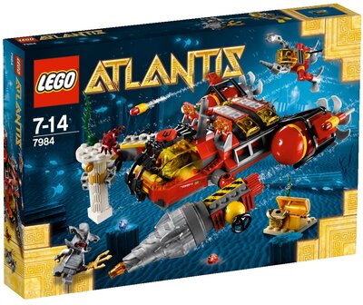 Alle Details zum LEGO-Set Bohr-U-Boot und ähnlichen Sets