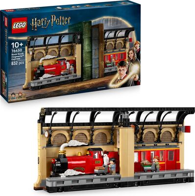 Alle Details zum LEGO-Set Book Nook: Hogwarts Express und ähnlichen Sets