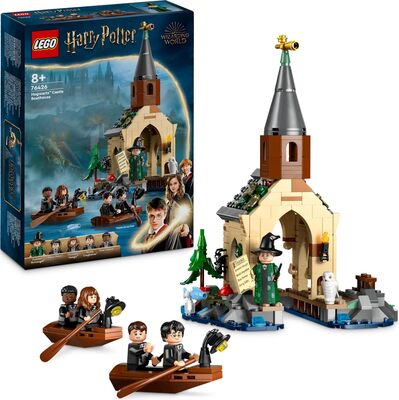 Alle Details zum LEGO-Set Bootshaus von Schloss Hogwarts und ähnlichen Sets