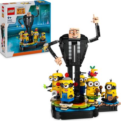 Alle Details zum LEGO-Set Brick-Built Gru and Minions und ähnlichen Sets