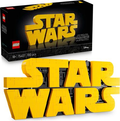 Alle Details zum LEGO-Set Brick-Built Star Wars Logo und ähnlichen Sets