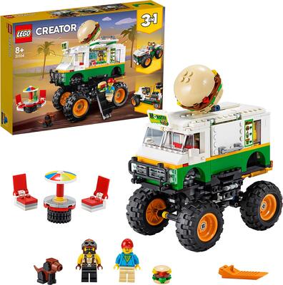 Alle Details zum LEGO-Set Burger-Monster-Truck und ähnlichen Sets