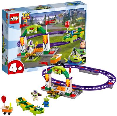 Alle Details zum LEGO-Set Buzz wilde Achterbahnfahrt und ähnlichen Sets