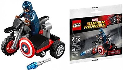 Captain Americas Motorrad mit Beiwagen bei Amazon bestellen