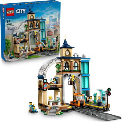 Alle Details zum LEGO-Set Central Train Station und ähnlichen Sets