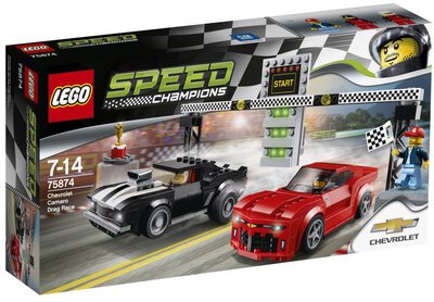 Alle Details zum LEGO-Set Chevrolet Camaro Drag Race und ähnlichen Sets