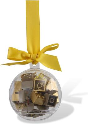 Christbaumkugel mit goldenen Steinen bei Amazon bestellen