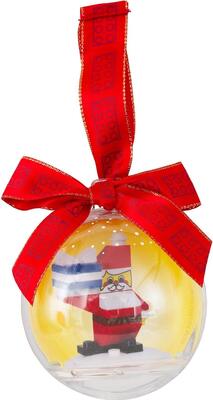 Christbaumkugel mit Weihnachtsmann bei Amazon bestellen