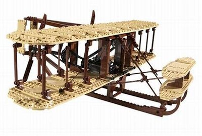 Alle Details zum LEGO-Set Das Flugzeug der Gebrüder Wright und ähnlichen Sets