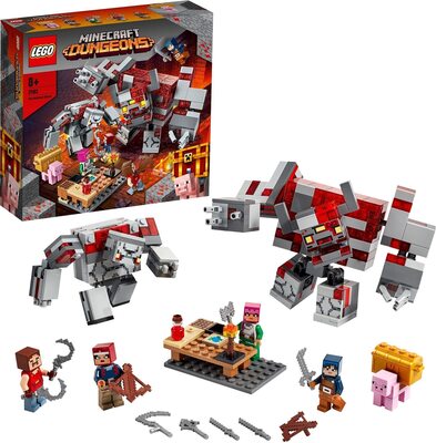 Alle Details zum LEGO-Set Das Redstone-Kräftemessen und ähnlichen Sets