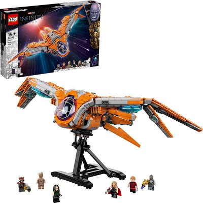 Alle Details zum LEGO-Set Das Schiff der Guardians und ähnlichen Sets