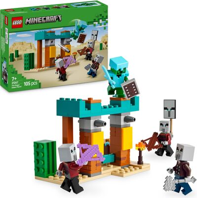 Alle Details zum LEGO-Set Die Illager-Wüstenpatrouille und ähnlichen Sets