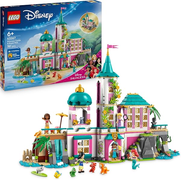 LEGO Disney Princess: Schloss & königliche Haustiere (43267) bei Amazon bestellen