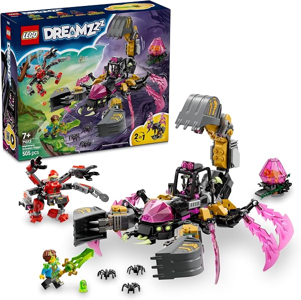 LEGO DREAMZzz: 2-in-1 Albtraum-Skorpionbagger (71513) bei Amazon bestellen