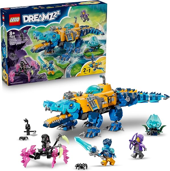 LEGO DREAMZzz: 2-in-1 Krokodil-U-Boot (71512) bei Amazon bestellen
