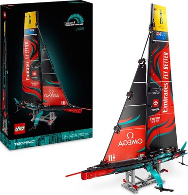 Alle Details zum LEGO-Set Emirates Team New Zealand AC75 Rennjacht und ähnlichen Sets