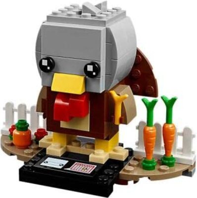 Alle Details zum LEGO-Set Erntedank-Truthahn und ähnlichen Sets