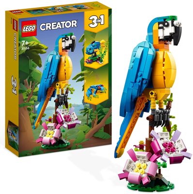 Alle Details zum LEGO-Set Exotischer Papagei und ähnlichen Sets