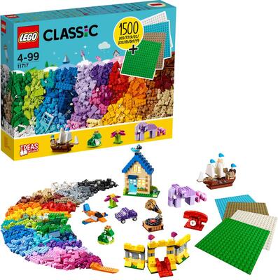 Alle Details zum LEGO-Set Extragroße Steinebox mit Bauplatten und ähnlichen Sets