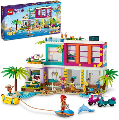 Alle Details zum LEGO-Set Ferienhaus am Strand und ähnlichen Sets