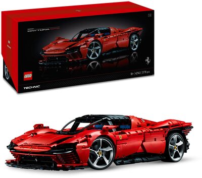 Alle Details zum LEGO-Set Ferrari Daytona SP3 und ähnlichen Sets