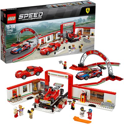 Alle Details zum LEGO-Set Ferrari Ultimate Garage und ähnlichen Sets