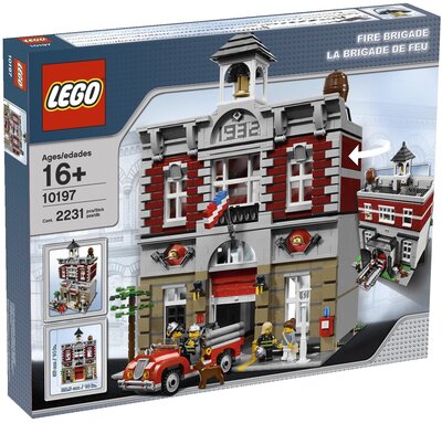 Alle Details zum LEGO-Set Feuerwache (2009er Version) und ähnlichen Sets