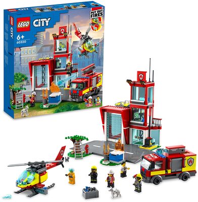 Alle Details zum LEGO-Set Feuerwache (2022er Version) und ähnlichen Sets