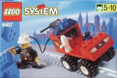 Alle Details zum LEGO-Set Feuerwehr-Hauptmann (1997er Version) und ähnlichen Sets