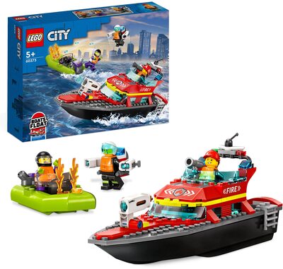 Alle Details zum LEGO-Set Feuerwehrboot und ähnlichen Sets