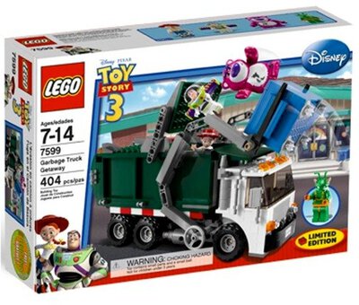 Alle Details zum LEGO-Set Flucht aus dem Müllauto und ähnlichen Sets