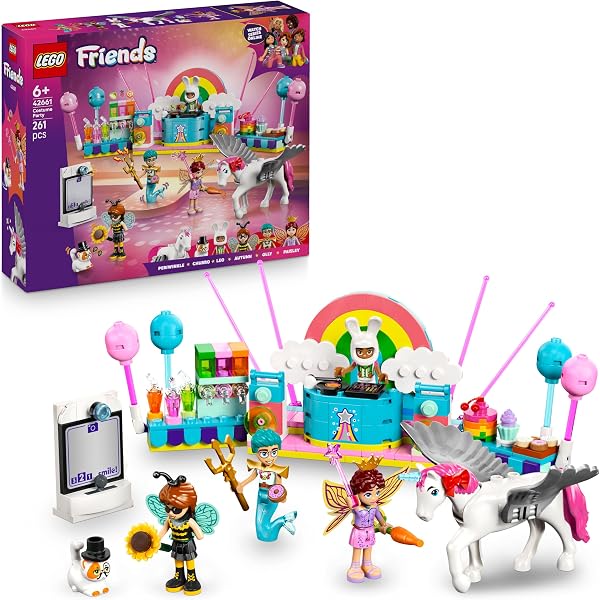 LEGO Friends: Kostümparty mit Einhorn und Fee (42661) bei Amazon bestellen