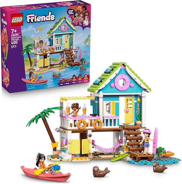 LEGO Friends: Strandhaus mit Robben (42699) bei Amazon bestellen