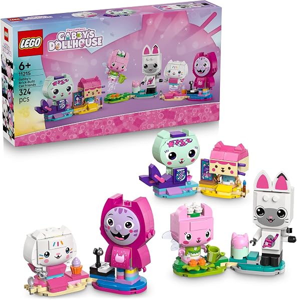 LEGO Gabbys Puppenhaus: Gabbys Katzenfreunde (11215) bei Amazon bestellen