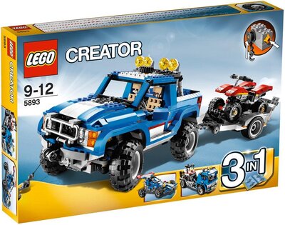 Alle Details zum LEGO-Set Geländewagen mit Quad und ähnlichen Sets