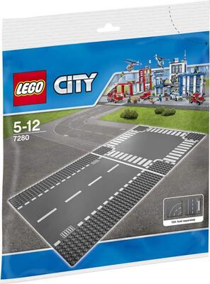 Alle Details zum LEGO-Set Gerade Straße und Kreuzung und ähnlichen Sets